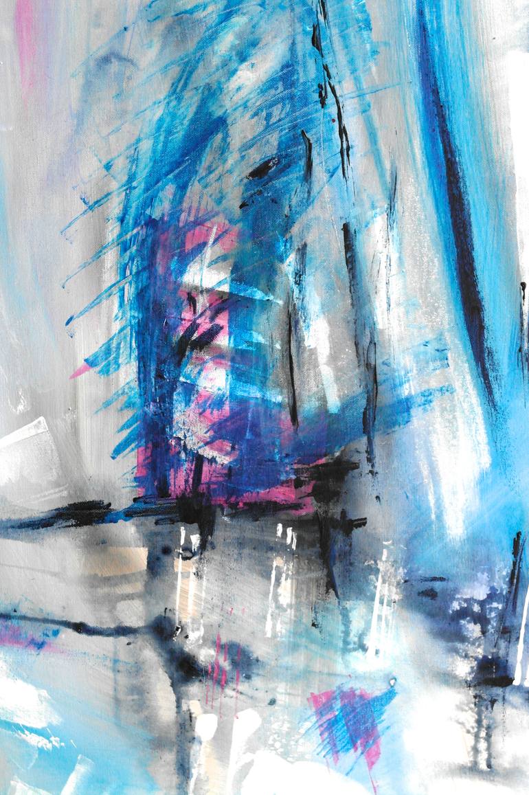 Original Abstract Expressionism Abstract Painting by Michelle Hold