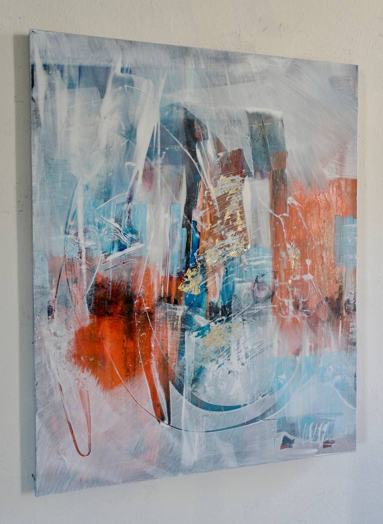 Original Abstract Expressionism Abstract Painting by Michelle Hold