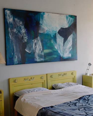 Original Abstract Expressionism Abstract Paintings by Michelle Hold