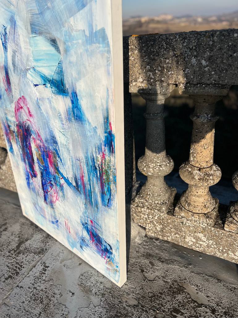 Original Abstract Expressionism Abstract Painting by Michelle Hold