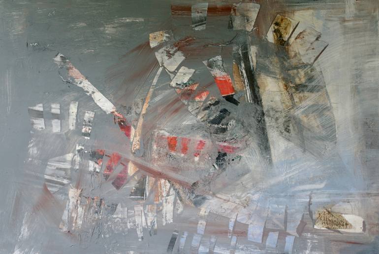 Original Abstract Expressionism Abstract Paintings by Michelle Hold