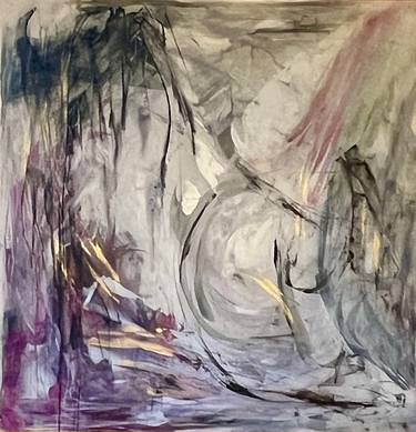 Original Abstract Expressionism Abstract Paintings by Michelle Hold