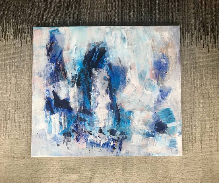 Original Abstract Expressionism Abstract Painting by Michelle Hold