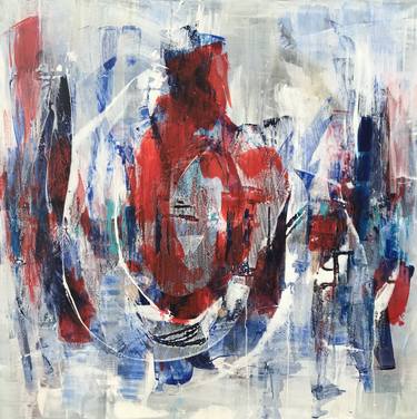 Original Abstract Expressionism Abstract Paintings by Michelle Hold