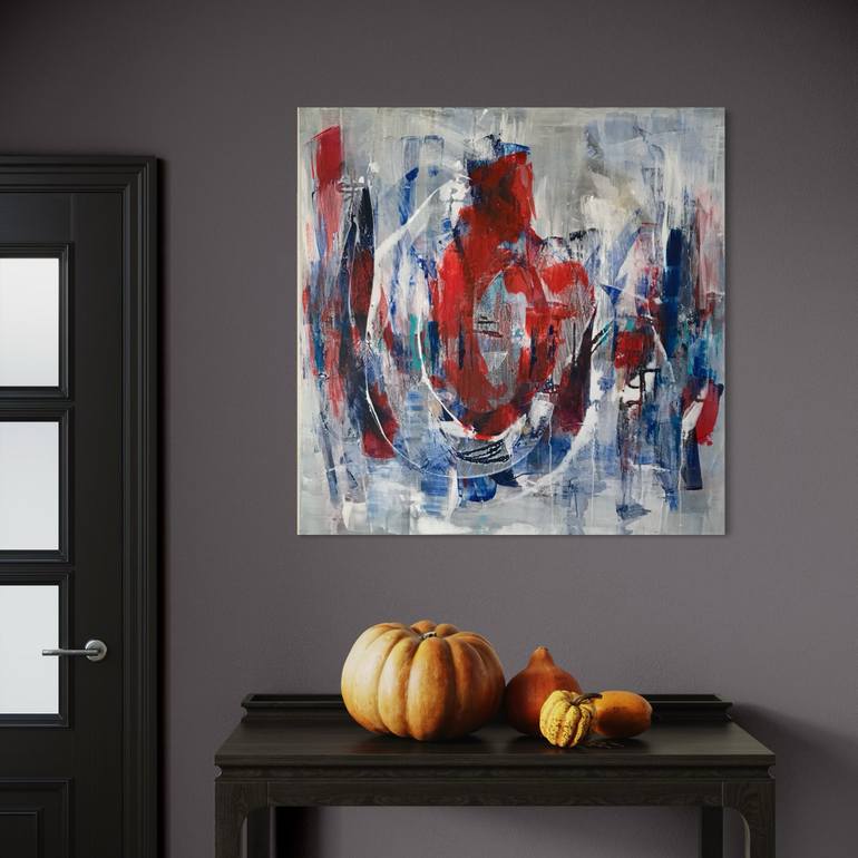 Original Abstract Expressionism Abstract Painting by Michelle Hold