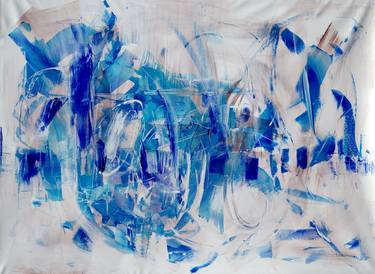 Original Abstract Expressionism Abstract Paintings by Michelle Hold