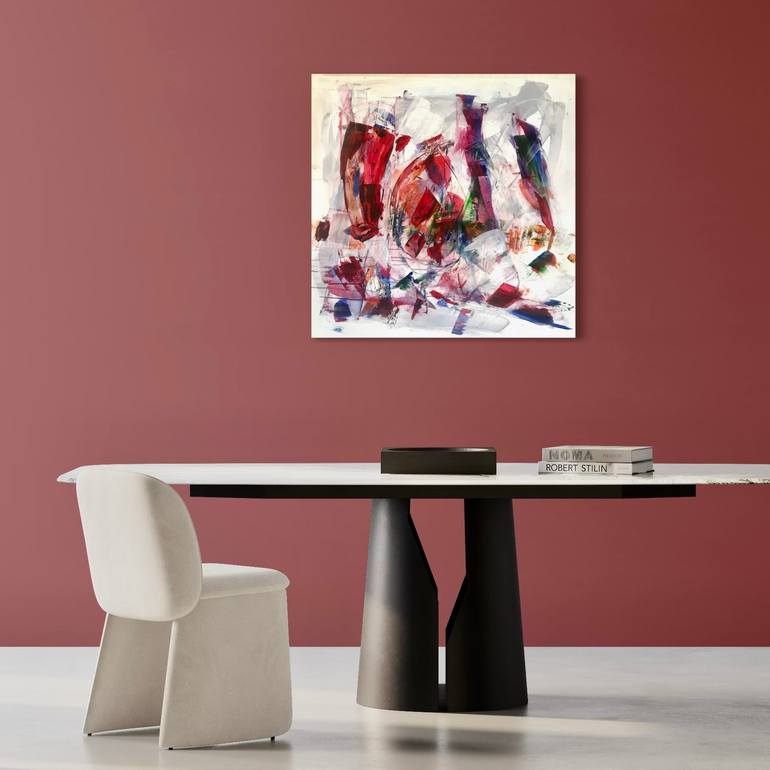 Original Abstract Expressionism Abstract Painting by Michelle Hold