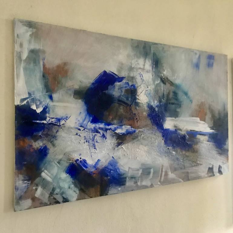 Original Abstract Expressionism Abstract Painting by Michelle Hold