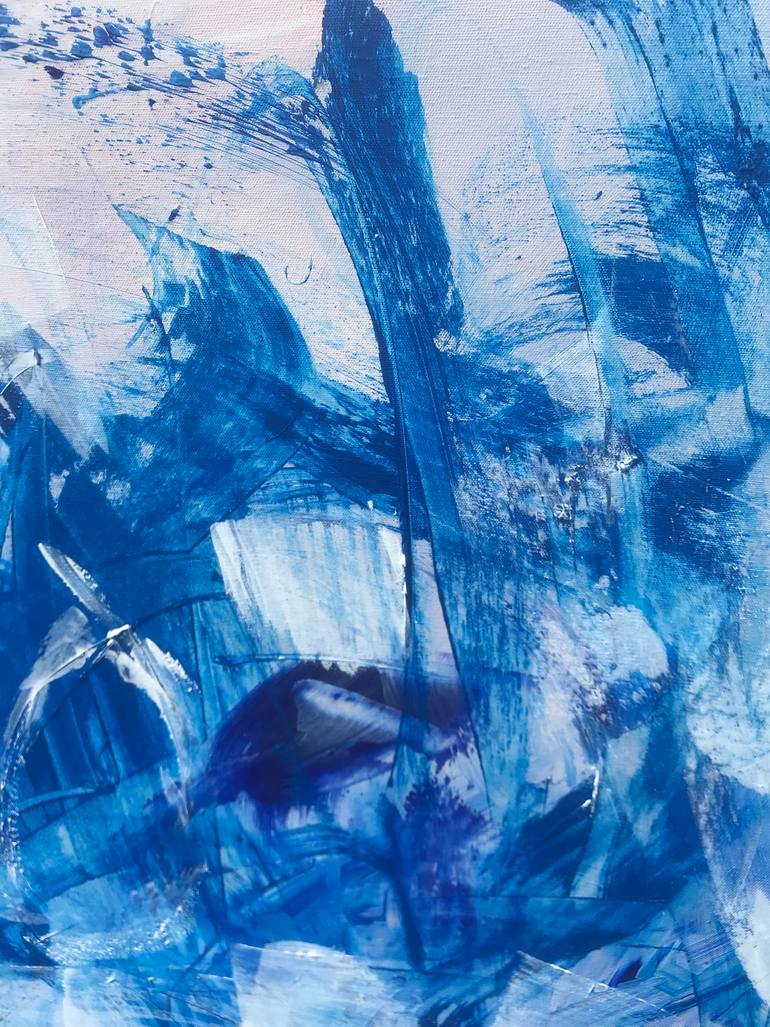 Original Abstract Expressionism Abstract Painting by Michelle Hold