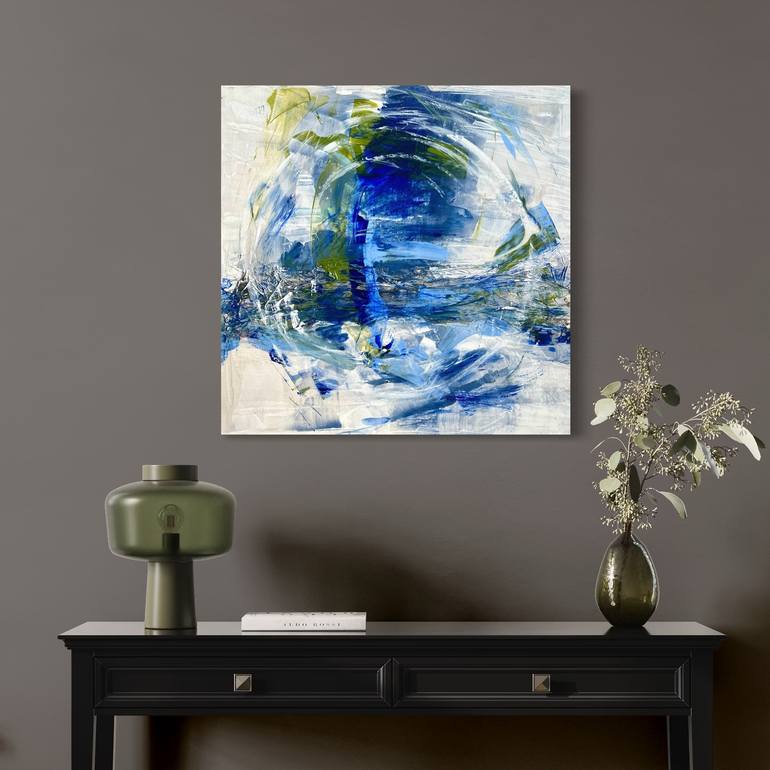 Original Abstract Expressionism Abstract Painting by Michelle Hold