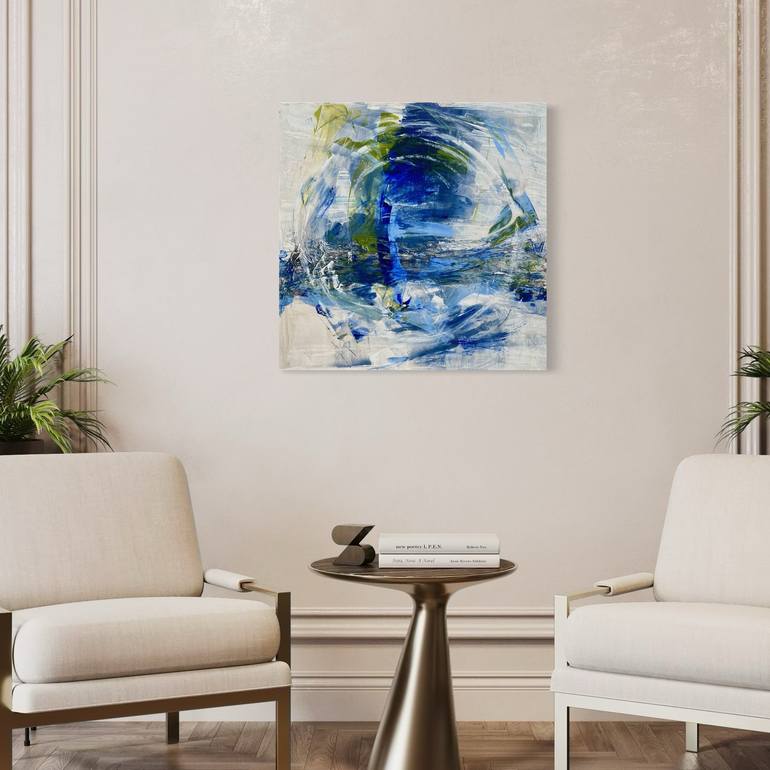 Original Abstract Expressionism Abstract Painting by Michelle Hold