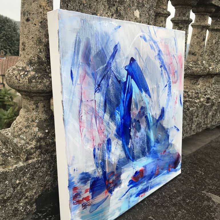 Original Abstract Expressionism Abstract Painting by Michelle Hold
