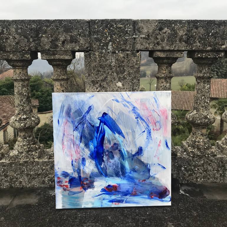 Original Abstract Expressionism Abstract Painting by Michelle Hold