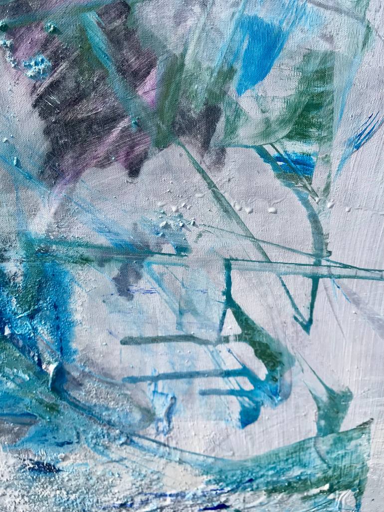 Original Abstract Expressionism Abstract Painting by Michelle Hold