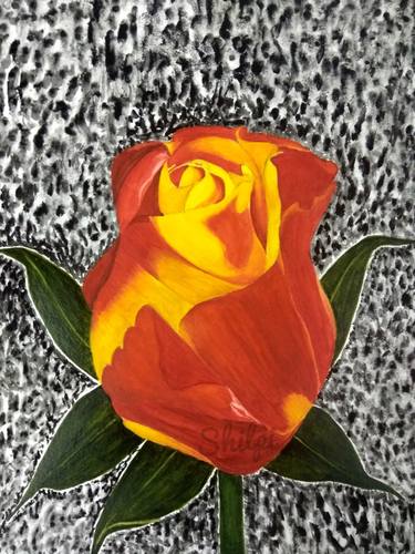 Original Fine Art Floral Paintings by Shilpi Gupta