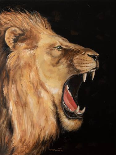 Original Fine Art Animal Paintings by Milena Moskvitina