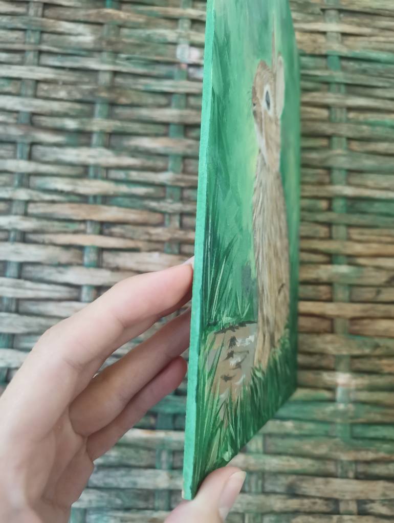 Original Realism Animal Painting by Anna Shkarban