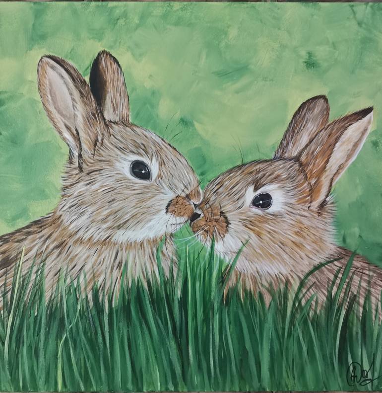 Original Realism Animal Paintings by Anna Shkarban