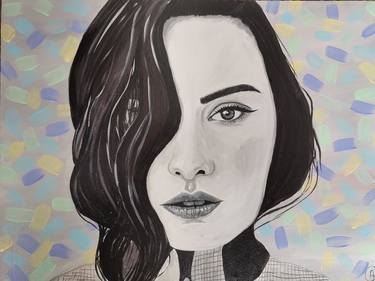 Print of Portrait Paintings by Anna Shkarban