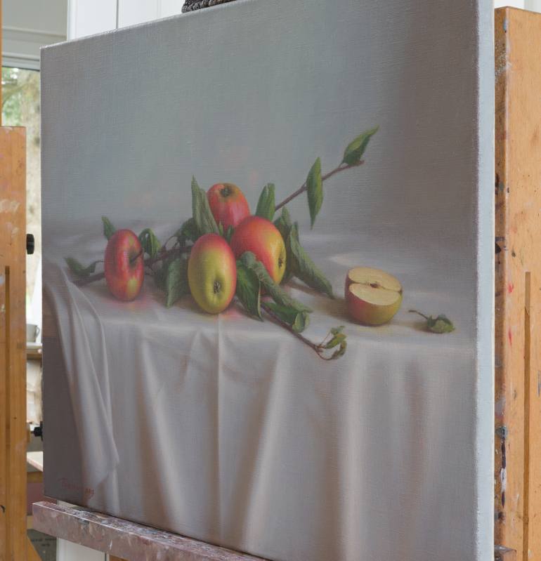 Original Figurative Still Life Painting by Irina Trushkova