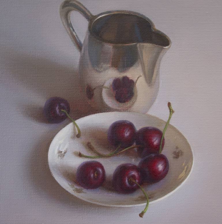 Original Fine Art Still Life Painting by Irina Trushkova