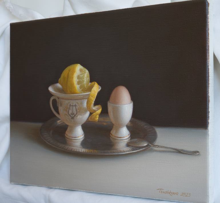 Original Figurative Still Life Painting by Irina Trushkova
