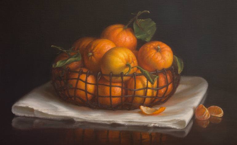 Original Figurative Still Life Painting by Irina Trushkova
