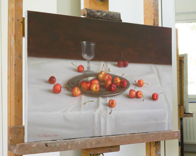 Original Figurative Still Life Painting by Irina Trushkova