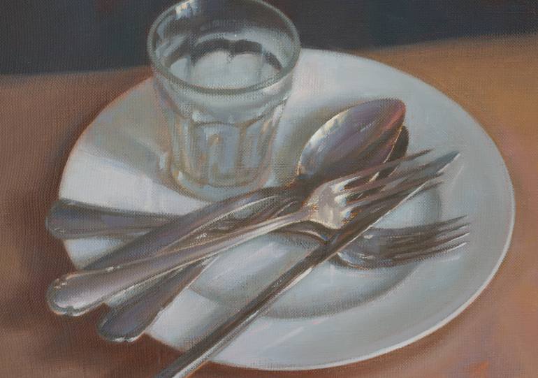 Original Figurative Still Life Painting by Irina Trushkova