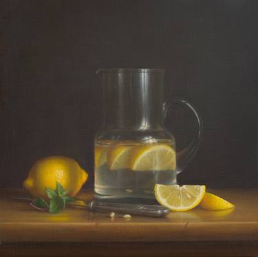 Original Contemporary Still Life Paintings by Irina Trushkova