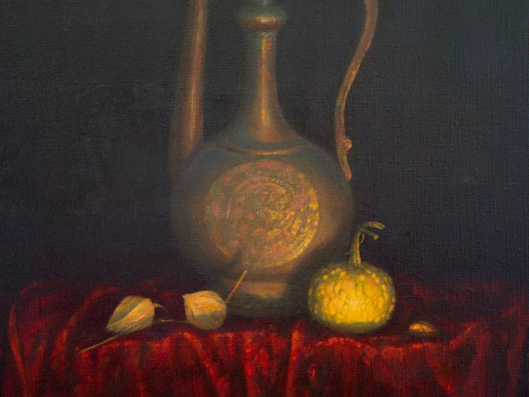 Original Realism Still Life Painting by Irina Trushkova