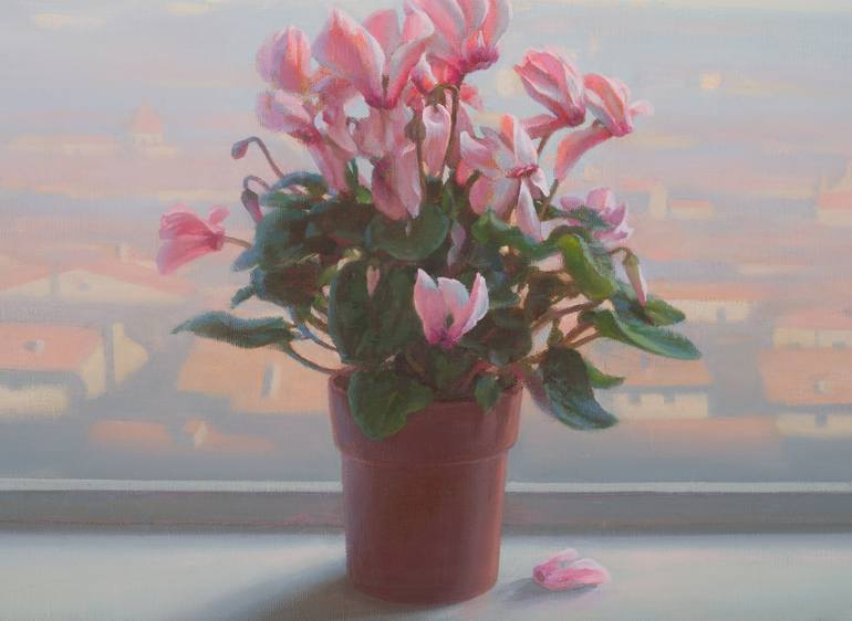Original Figurative Still Life Painting by Irina Trushkova