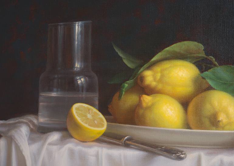 Original Figurative Still Life Painting by Irina Trushkova