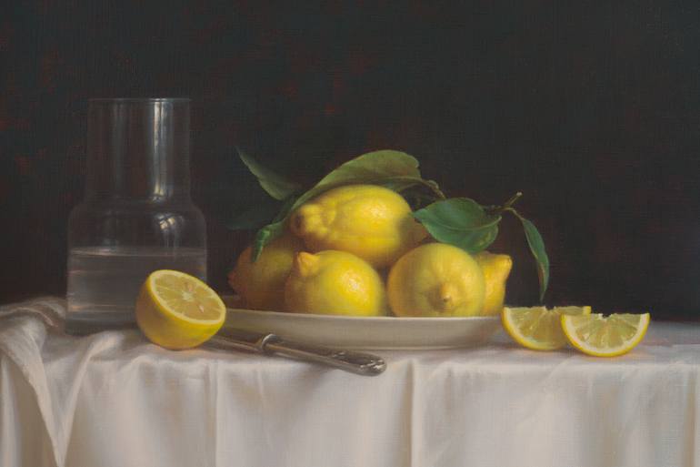 Original Figurative Still Life Painting by Irina Trushkova