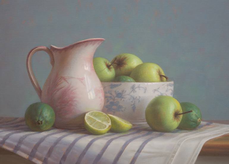 Original Realism Still Life Painting by Irina Trushkova