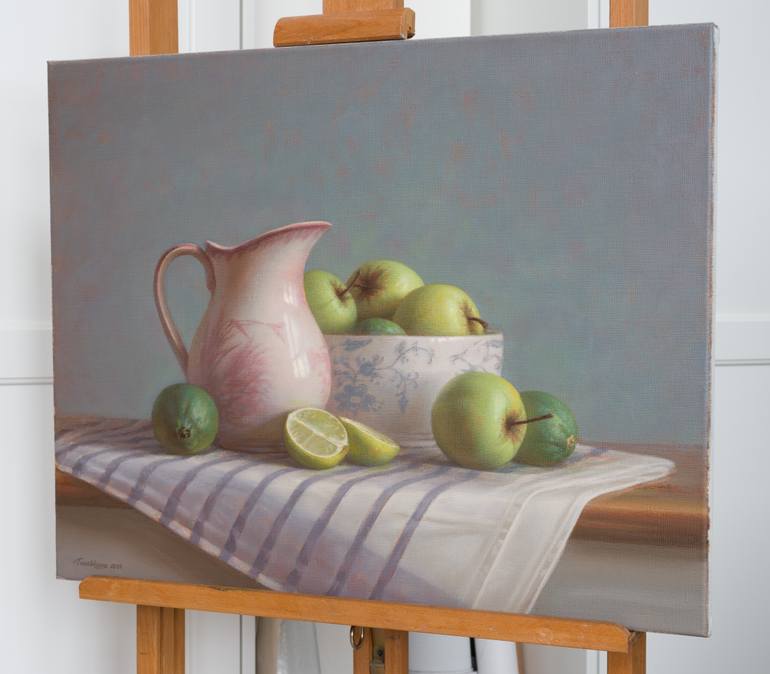Original Realism Still Life Painting by Irina Trushkova