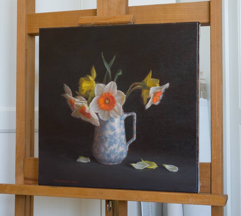 Original Figurative Still Life Painting by Irina Trushkova