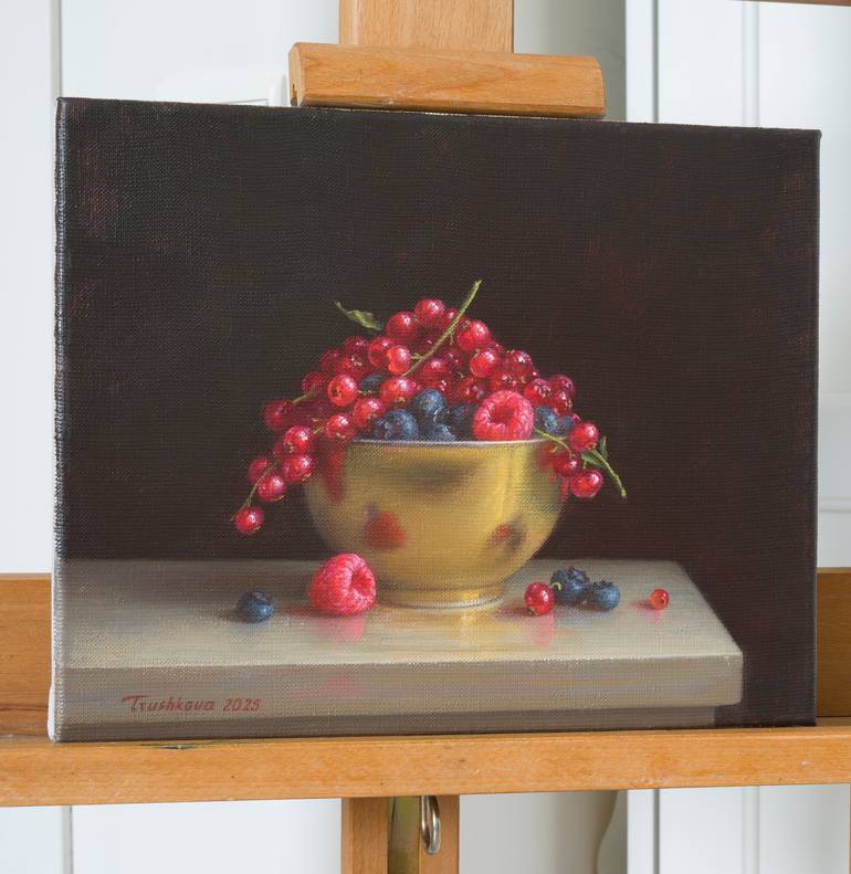 Original Modernism Still Life Painting by Irina Trushkova