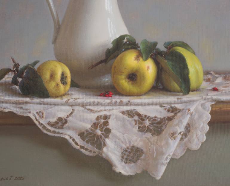 Original Realism Still Life Painting by Irina Trushkova