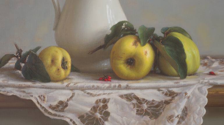 Original Realism Still Life Painting by Irina Trushkova