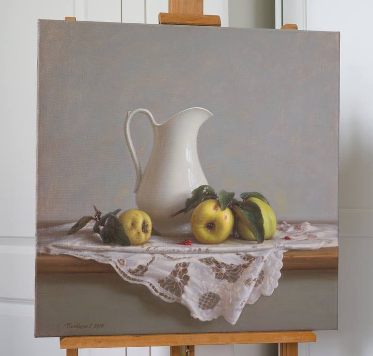 Original Realism Still Life Painting by Irina Trushkova
