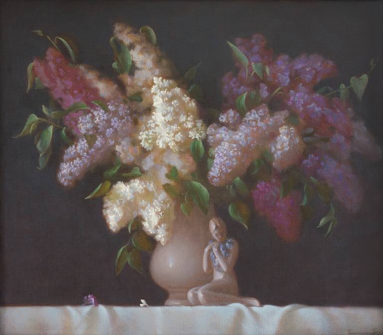 Original Realism Still Life Painting by Irina Trushkova
