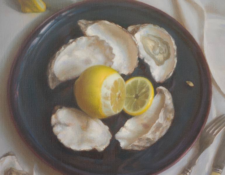 Original Figurative Still Life Painting by Irina Trushkova