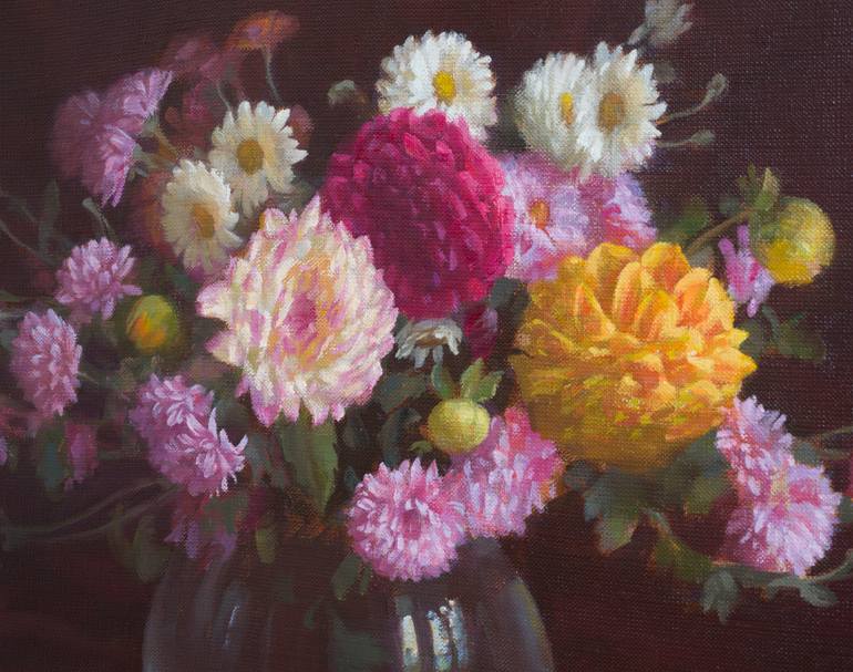 Original Figurative Still Life Painting by Irina Trushkova