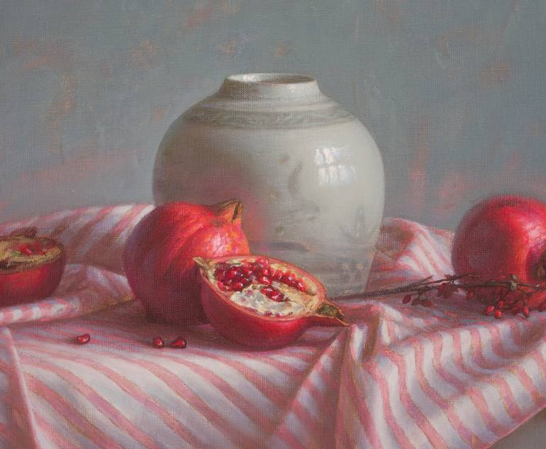 Original Realism Still Life Painting by Irina Trushkova