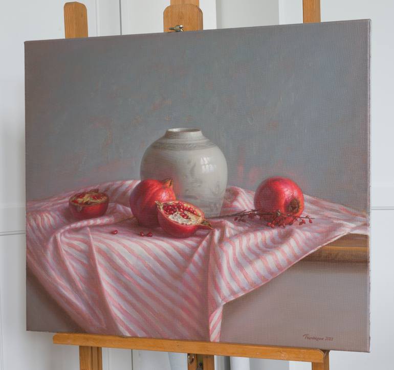 Original Realism Still Life Painting by Irina Trushkova