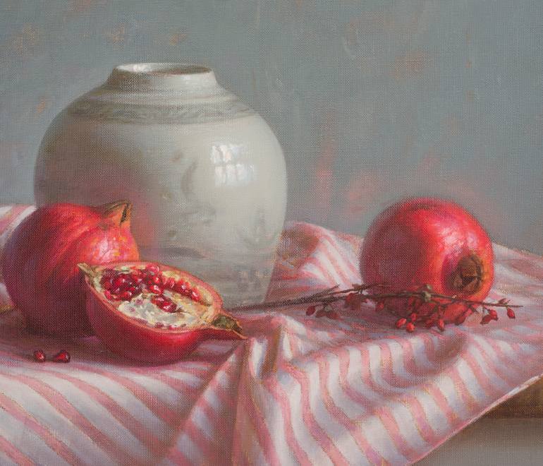 Original Realism Still Life Painting by Irina Trushkova