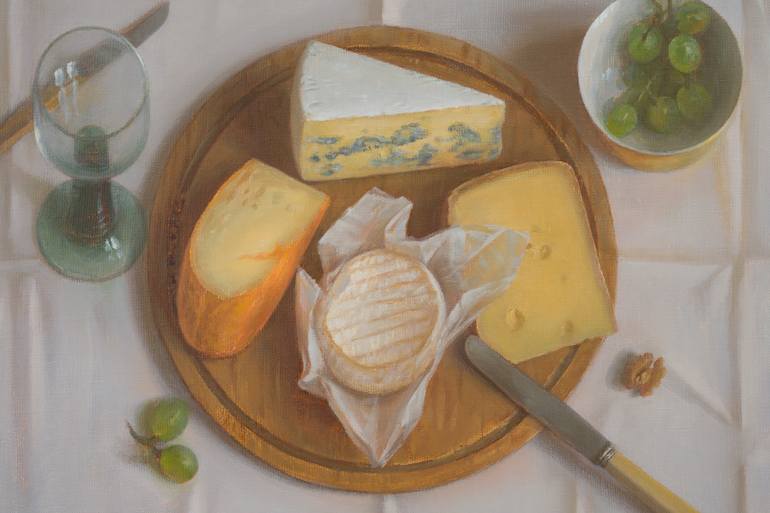 Original Figurative Still Life Painting by Irina Trushkova