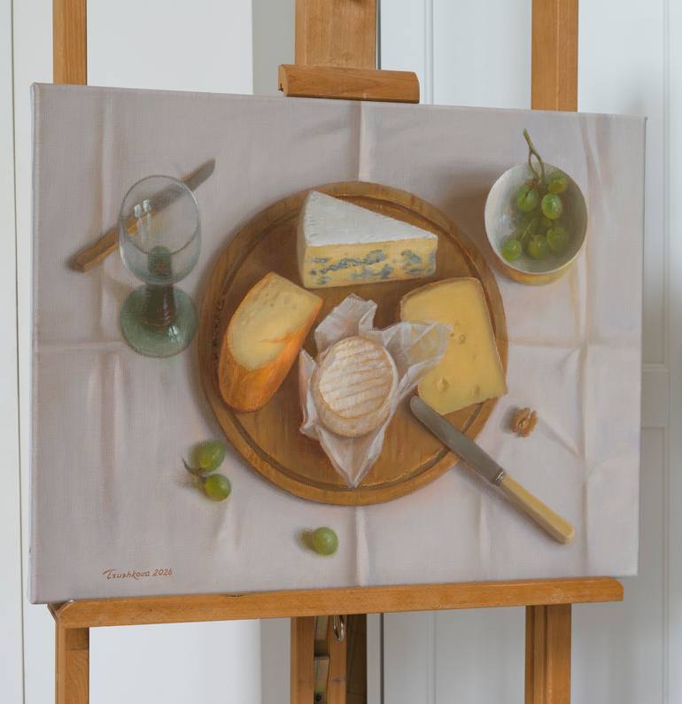 Original Figurative Still Life Painting by Irina Trushkova