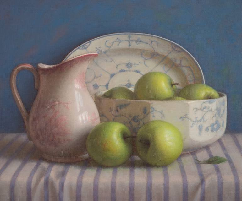 Original Realism Still Life Painting by Irina Trushkova